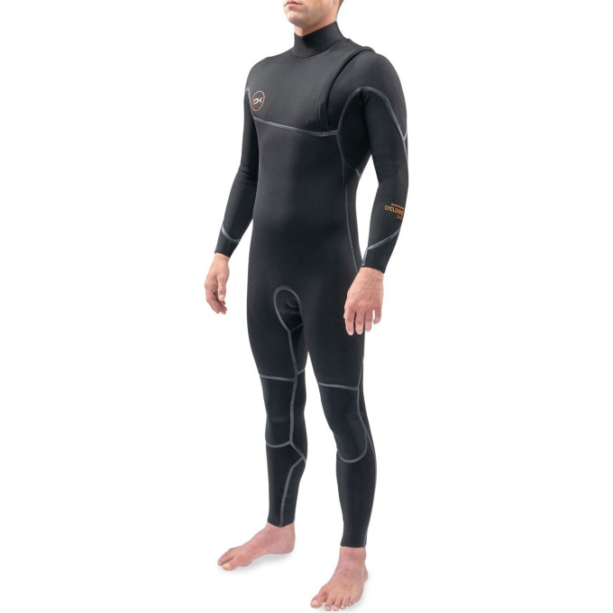 Гидрокостюм DAKINE MEN'S CYCLONE ZIP FREE FULL SUIT 2/2mm Black Размер L DK21M22C (0604565432636)